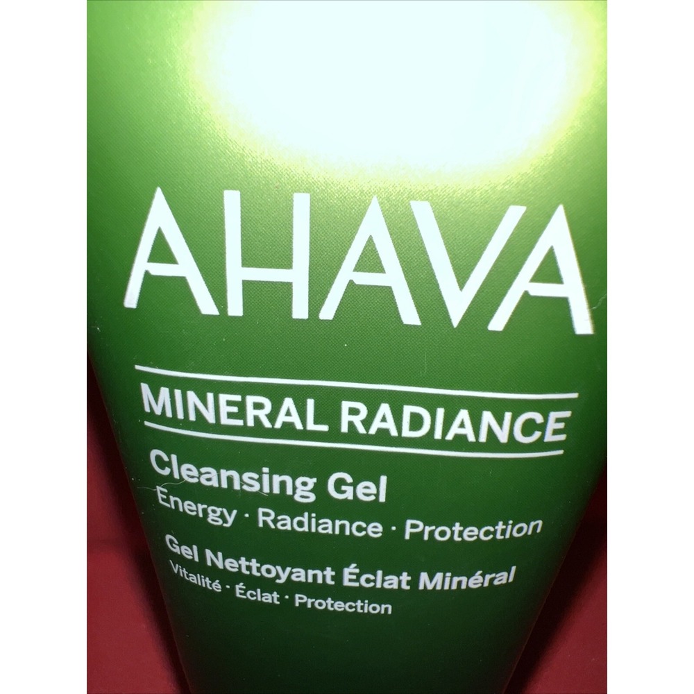 AHAVA Mineral Radiance Cleansing Gel, 3.4 Fl Oz New Sealed stocking stuffer